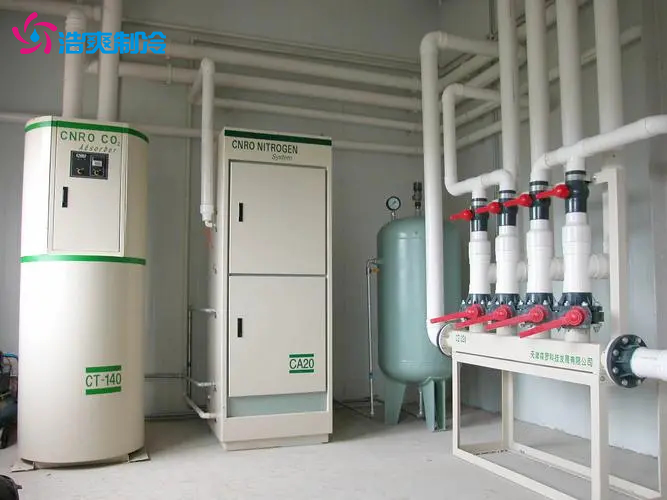 氣調(diào)保鮮冷庫的主要的構造及運用