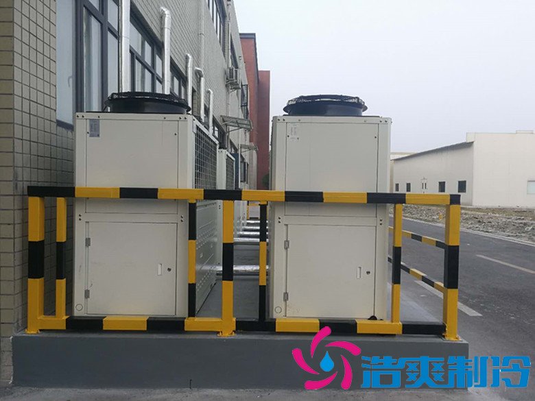 醫(yī)療冷庫的安裝標準，2-8℃生物制品冷庫安裝制冷設(shè)備造價  壓縮機外機圖片